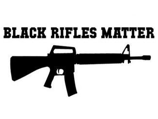 “Black Rifles Matter” Sticker Triggers Human Rights Director