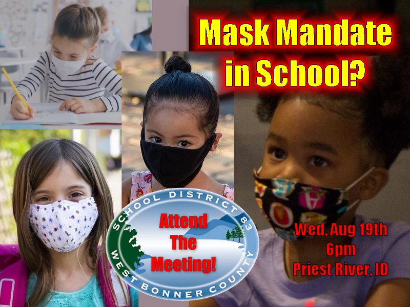 West Bonner Schools Mask Mandate Meeting Redoubt News
