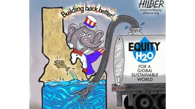 Syphoning Idaho’s Water to the Globalists