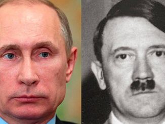 Putin and Hitler, Two of a Kind 
