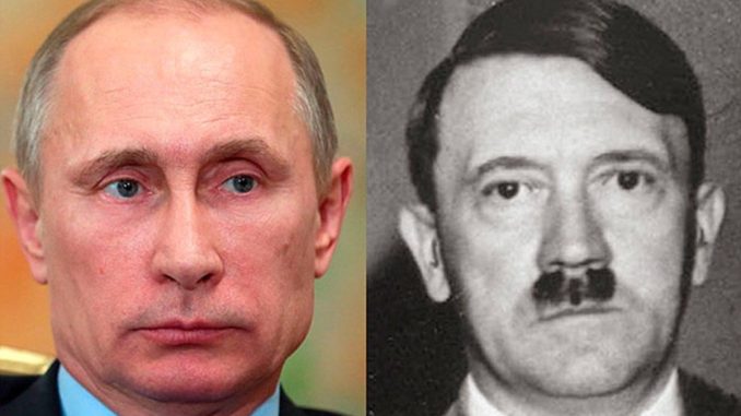 Putin and Hitler, Two of a Kind 