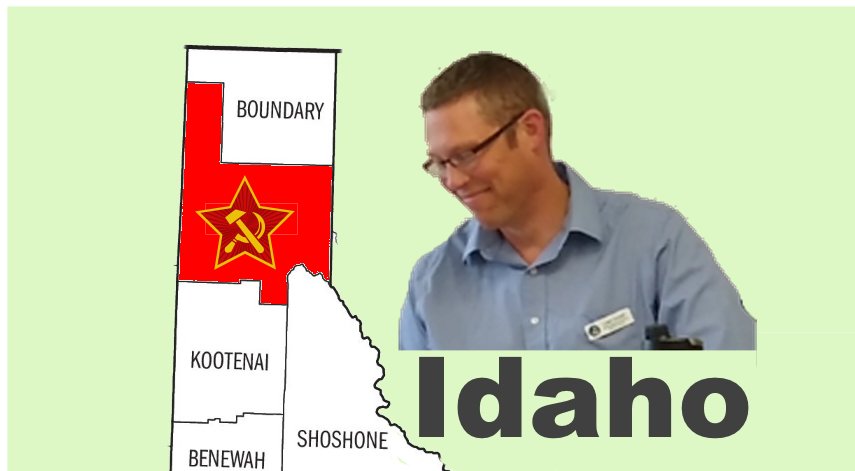 Communist Controlled Bonner County Idaho